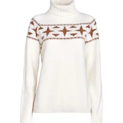 8848 Altitude - Women's Sage Wool Rollneck Sweat - Merinopullover