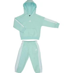 adidas - Kid's 3-Stripes Fleece Hoody Jogger - Sweat- & Trainingsjacke