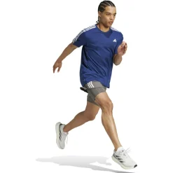 adidas - Own The Run 3-Stripes Tee - Laufshirt