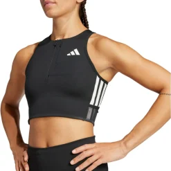 adidas - Women's Adizero Running Gel Pocket Crop Top - Sport-BH