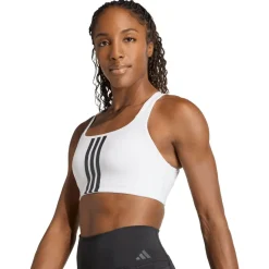 adidas - Women's Optime 3-Stripes MS Bra - Sport-BH
