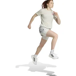 adidas - Women's Own The Run Melange T-Shirt - Laufshirt