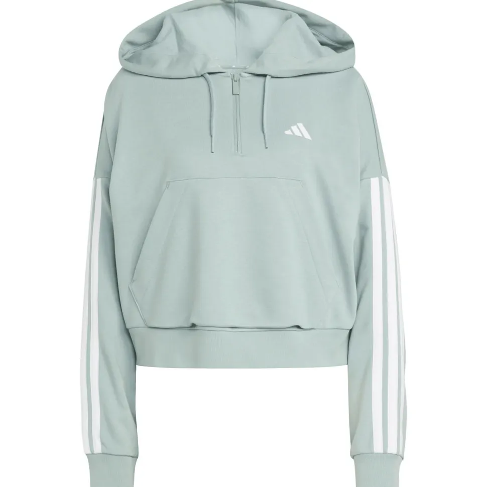 adidas - Women's 3-Stipes French Terry QZ Hoodie - Sweat- & Trainingsjacke