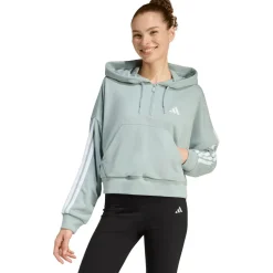 adidas - Women's 3-Stipes French Terry QZ Hoodie - Sweat- & Trainingsjacke