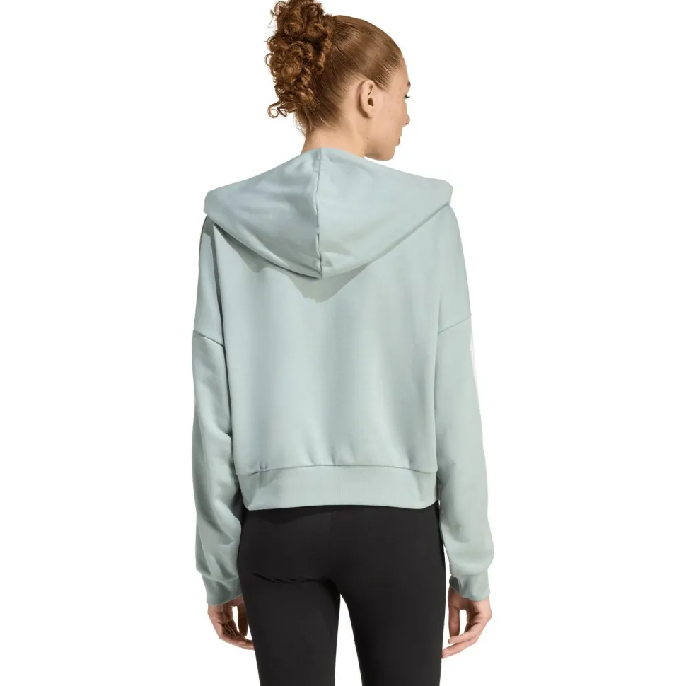 adidas - Women's 3-Stipes French Terry QZ Hoodie - Sweat- & Trainingsjacke