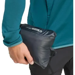 adidas Terrex - Terrex Techrock Climawarm+ Down Hooded - Daunenjacke