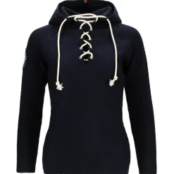 Amundsen Sports - Women's Boiled Hoodie Laced - Merinopullover