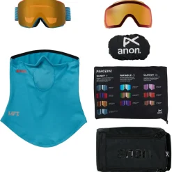 Anon - M5 S3 (VLT 17%) + Bonus Lens S1 (VLT 59%) - Skibrille