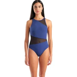 Arena - Women's Mesh Angle Swimsuit Vent Back B - Badeanzug