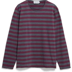 ARMEDANGELS - Maarkos L/S Stripes Brushed - Longsleeve