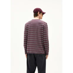 ARMEDANGELS - Maarkos L/S Stripes Brushed - Longsleeve