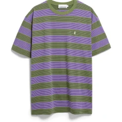 ARMEDANGELS - Maarkos Multi Stripes - T-Shirt