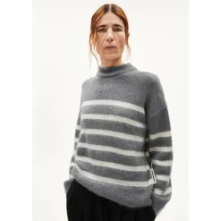 ARMEDANGELS - Women's Gwyneiraa Stripes - Wollpullover