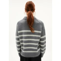 ARMEDANGELS - Women's Gwyneiraa Stripes - Wollpullover