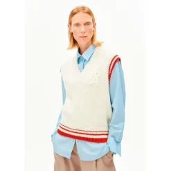 ARMEDANGELS - Women's Iconic Å College Knit Vest - Pullover