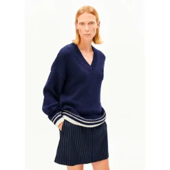 ARMEDANGELS - Women's Iconic Å College Knit Sweater - Pullover