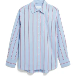 ARMEDANGELS - Women's Stripe Loose Shirt Blouse - Bluse