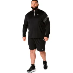 Asics - Asics Icon L/S 1/2 Zip - Laufshirt