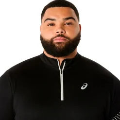 Asics - Asics Icon L/S 1/2 Zip - Laufshirt