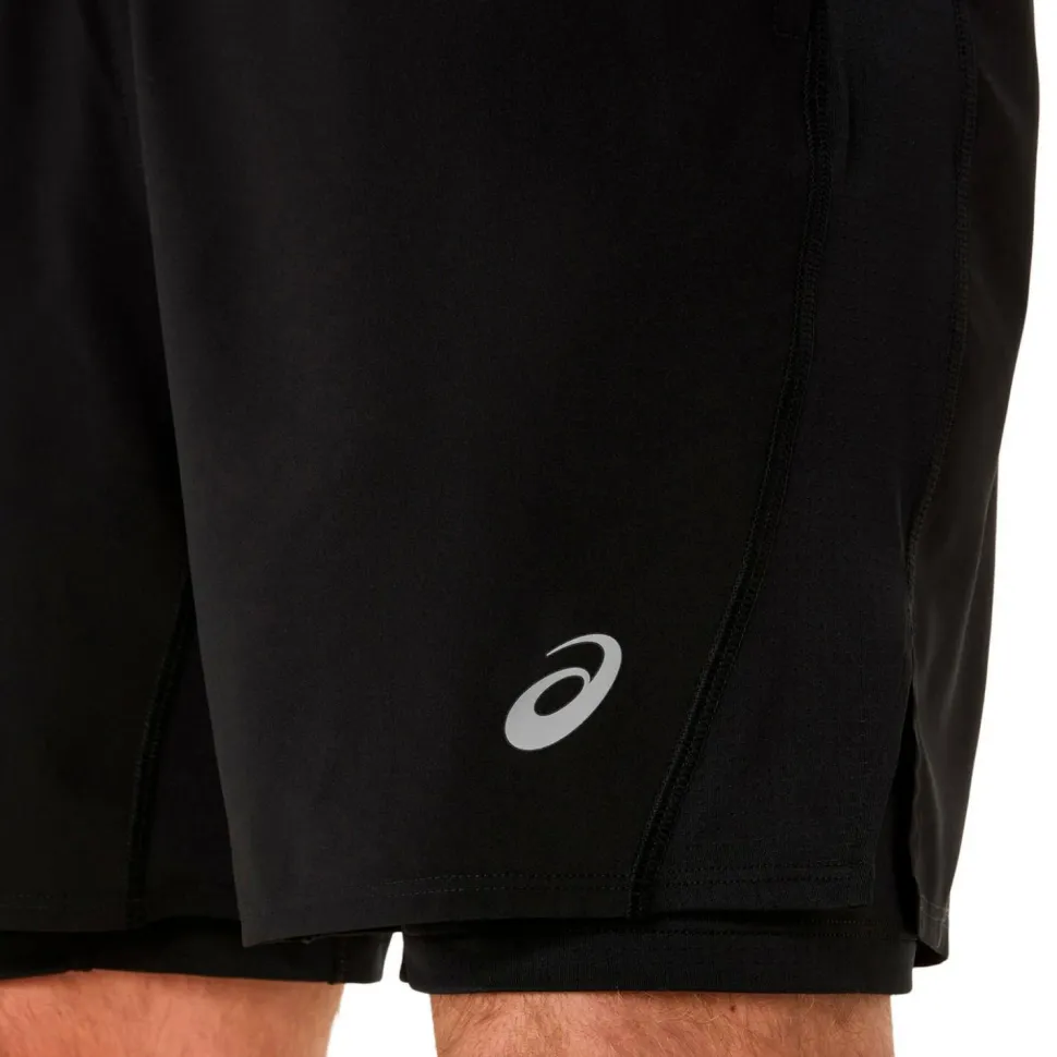 Asics - Core 2in1 7'' Short - Laufshorts