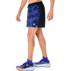Asics - Fujitrail All Over Print 5'' Short - Laufshorts