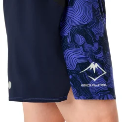 Asics - Fujitrail All Over Print 5'' Short - Laufshorts