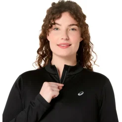 Asics - Women's Asics Core L/S 1/2 Zip Winter Top - Laufshirt