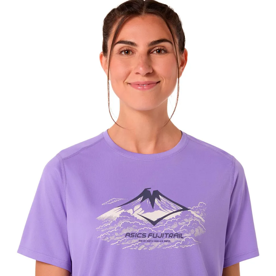 Asics - Women's Fujitrail Logo S/S Top - Laufshirt