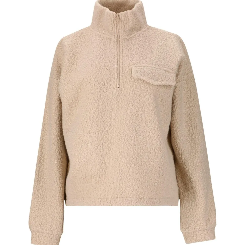 ATHLECIA - Women's Florrie Sherpa Half Zip - Pullover