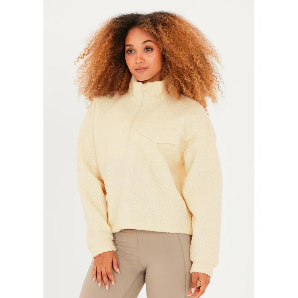 ATHLECIA - Women's Florrie Sherpa Half Zip - Pullover