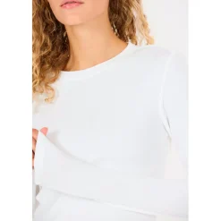 ATHLECIA - Women's Lenga Rib L/S Tee - Longsleeve