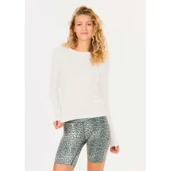 ATHLECIA - Women's Lenga Rib L/S Tee - Longsleeve