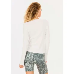 ATHLECIA - Women's Lenga Rib L/S Tee - Longsleeve