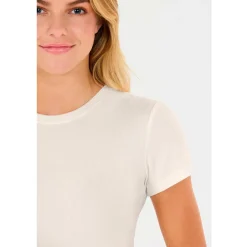 ATHLECIA - Women's Lenga Rib S/S Tee - T-Shirt