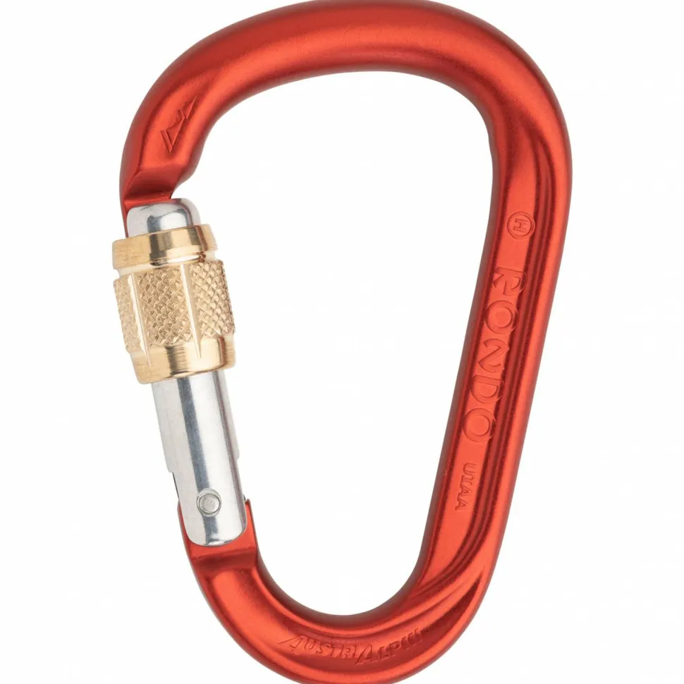 AustriAlpin - HMS Rondo Alu Schrauber 23 kN - HMS-Karabiner