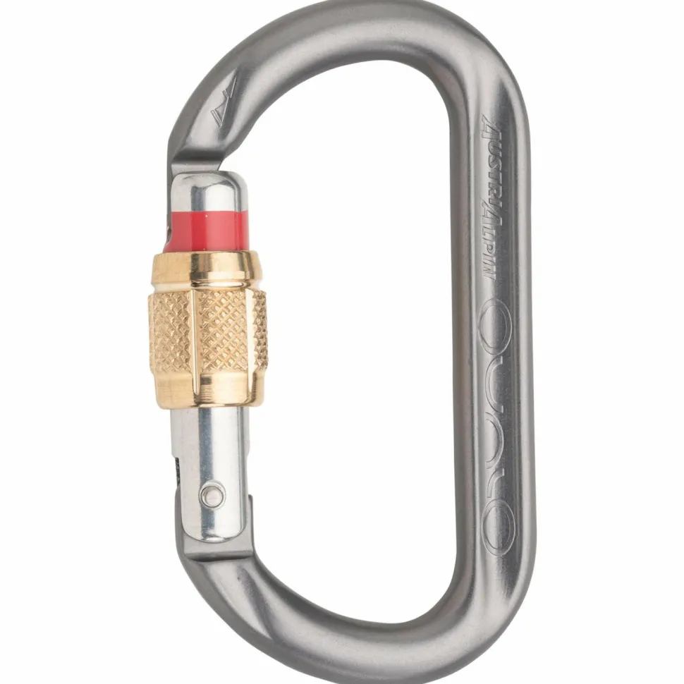 AustriAlpin - Ovalo GI Alu Schrauber - Schraubkarabiner