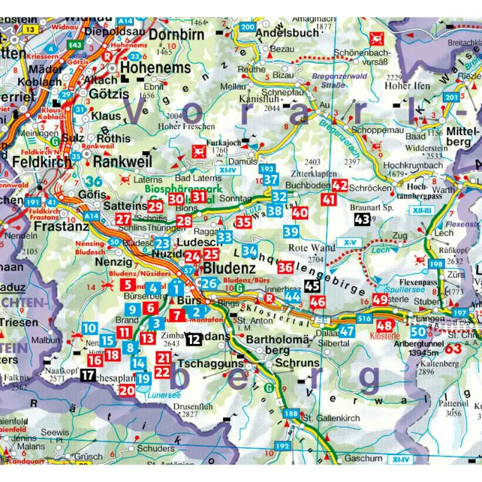 Bergverlag Rother - Brandnertal - Wanderführer