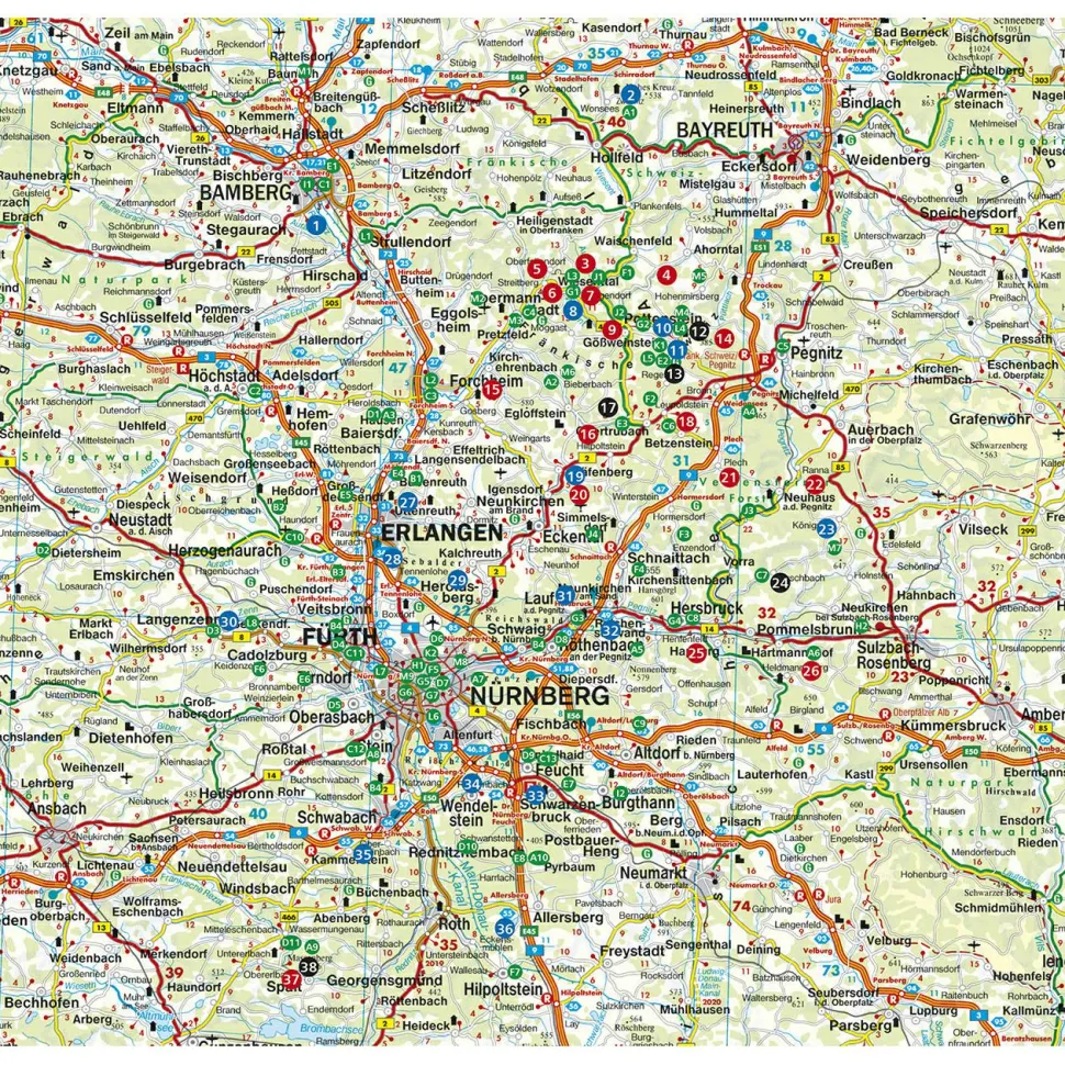 Bergverlag Rother - Erlebniswandern Mit Kindern Nürnberg - Wanderführer