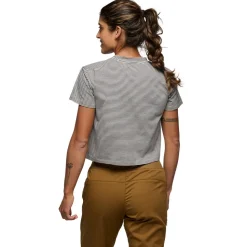 Black Diamond - Women's BD Stripe Crop S/S Tee - T-Shirt