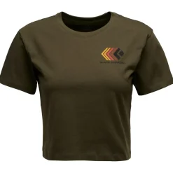 Black Diamond - Women's Faded Crop S/S Tee - T-Shirt