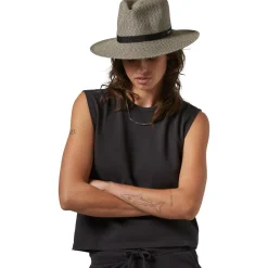 Brixton - Women's Carolina Straw Packable Travel - Hut