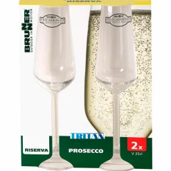Brunner - Set Prosecco Riserva - Becher