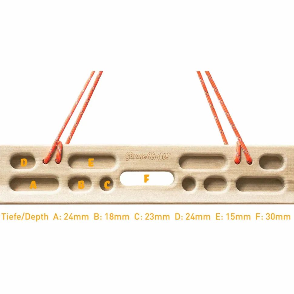 Café Kraft - Gimme Kraft Hangboard Medium - Trainingsboard