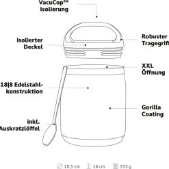 Campo Libre - Lotta 600 ml - Essensaufbewahrung
