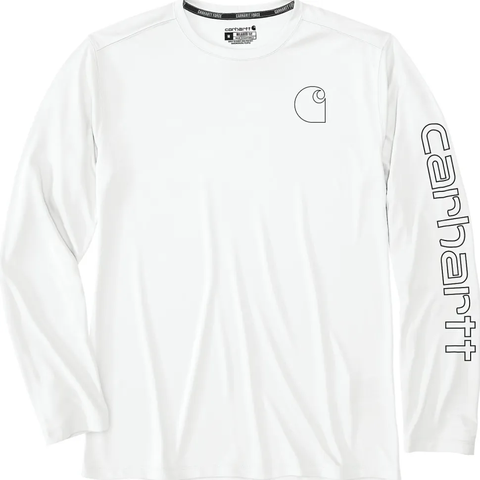 Carhartt - Force Sun Defender Relaxed L/S Logo - Longsleeve