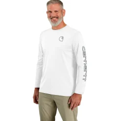 Carhartt - Force Sun Defender Relaxed L/S Logo - Longsleeve