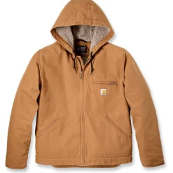 Carhartt - Washed Duck Sherpa Lined Jacket - Freizeitjacke