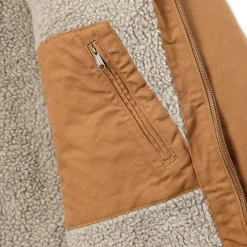 Carhartt - Washed Duck Sherpa Lined Jacket - Freizeitjacke