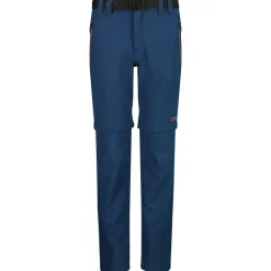 CMP - Boy's Zip Off Pant with Belt - Zip-Off-Hose