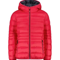 CMP - Girl's Down Jacket Fix Hood Taffeta - Kunstfaserjacke